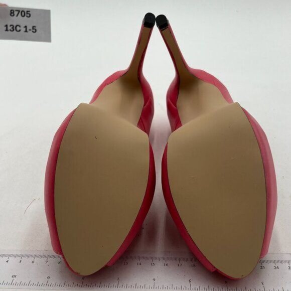 FSJ Women Platform Pumps Peep Open Toe Slip-on Stiletto High Heel Dress Shoes Of - Picture 6 of 7